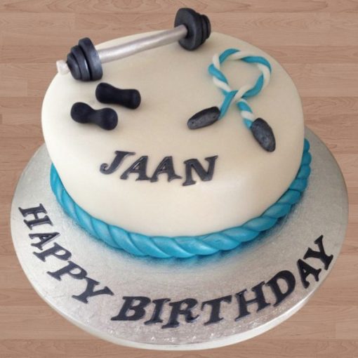 Basic Gym Cake