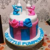 He or She Baby Shower Cake with Delivery in Noida, East Delhi, and South-East Delhi"