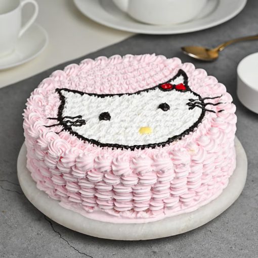 Hello Kitty Cream Cake